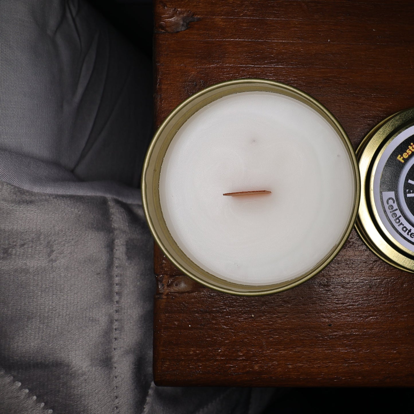 Festive Fig wnd Snowberry 4oz candle