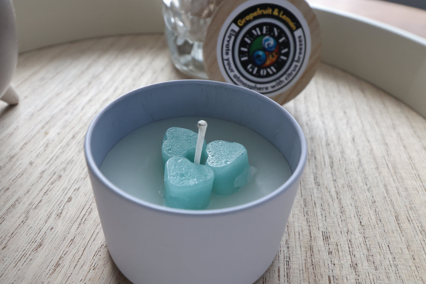 Grapefruit and Lemon 4oz candle