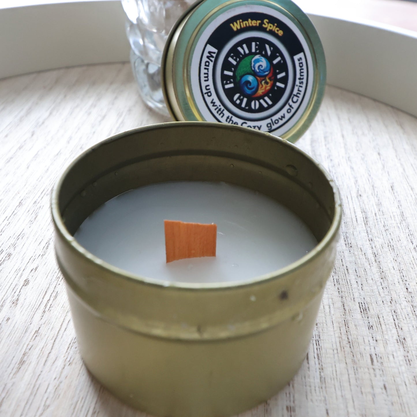 Winter Spice 4oz candle