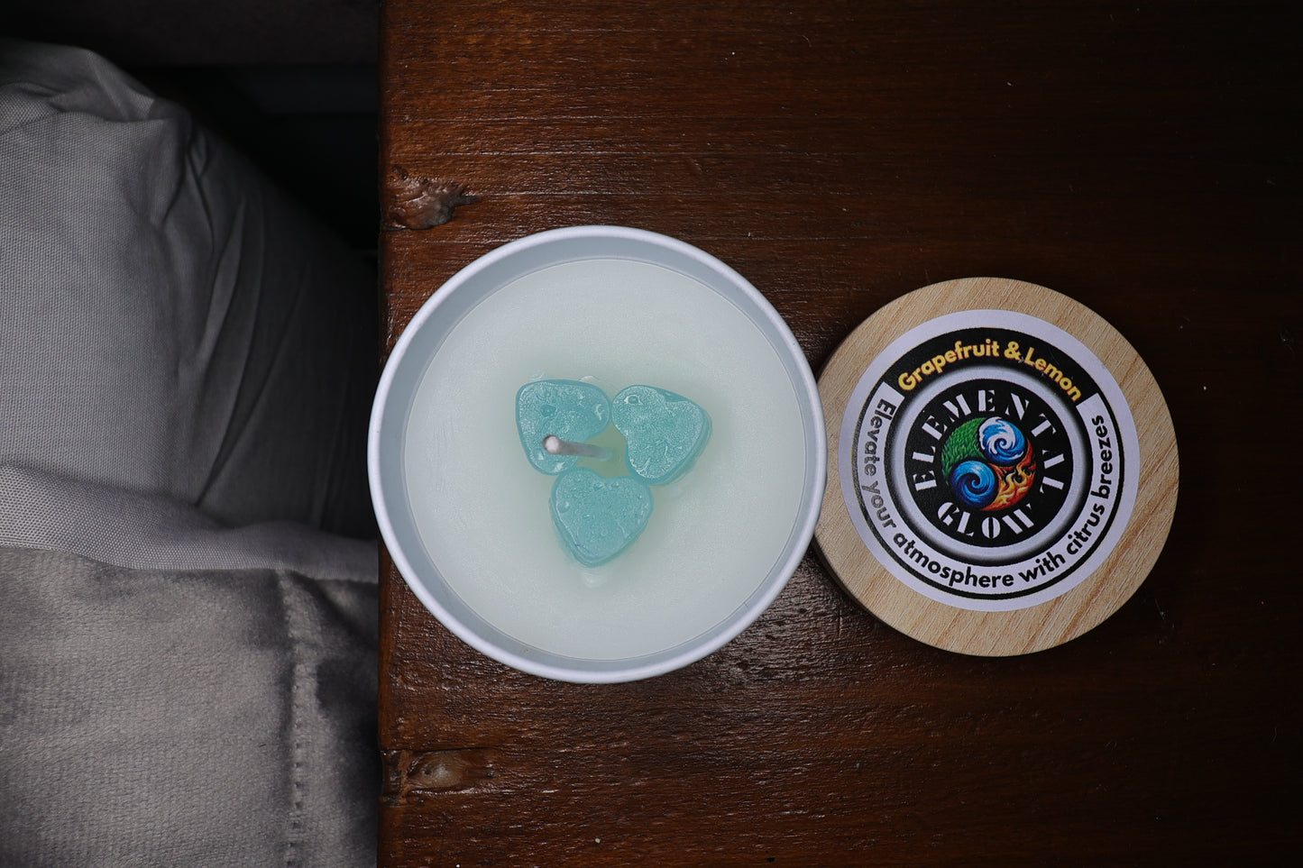 Grapefruit and Lemon 4oz candle