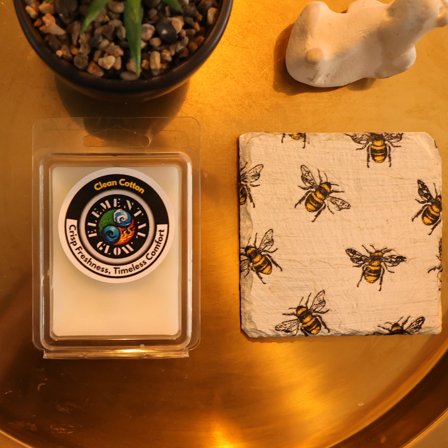 Clean Cotton Clamshell
