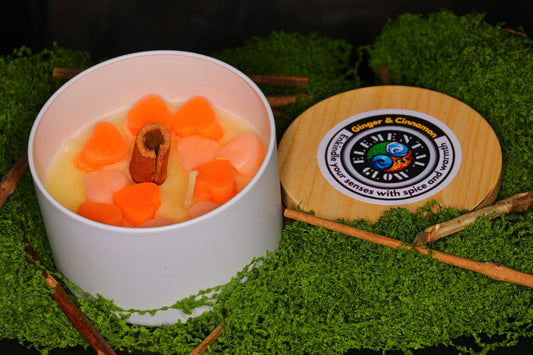 Ginger and Cinnamon 8oz candle