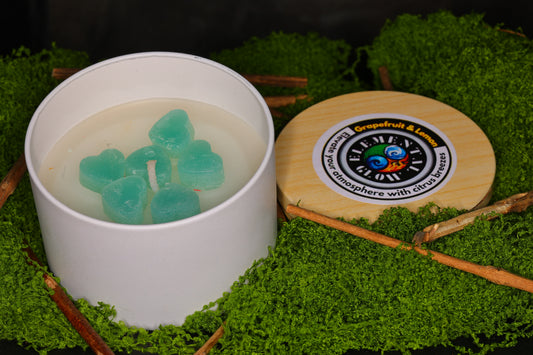 Grapefruit and Lemon 8oz candle
