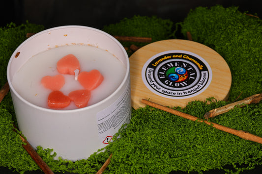 Lavender and Chamomile 8oz candle