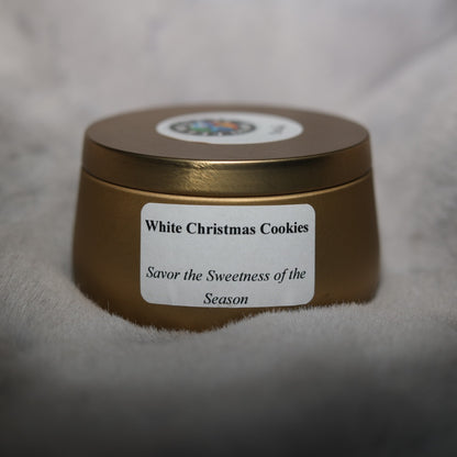 White Christmas Cookies 8oz candle