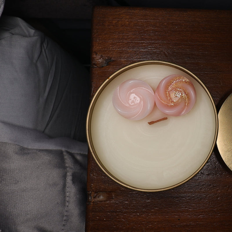 Golden Berry and Frankincense 8oz candle - Elemental Glow