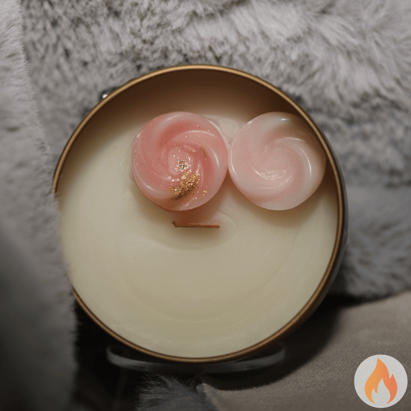 Golden Berry and Frankincense handcrafted 8oz candle - Elemental Glow