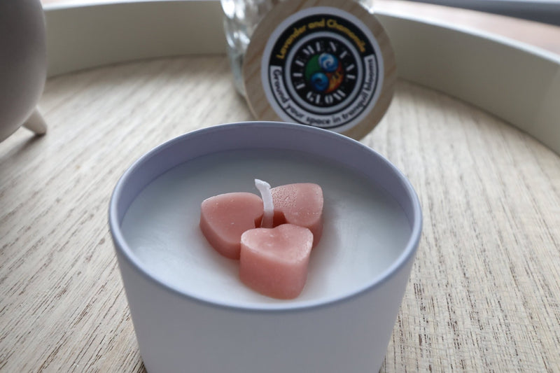 Lavender and Chamomile 4oz candle - Elemental Glow