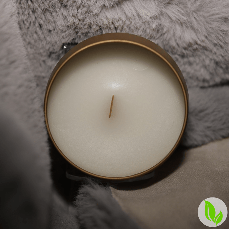 Winter Blossom and Vanilla handcrafted 8oz candle - Elemental Glow